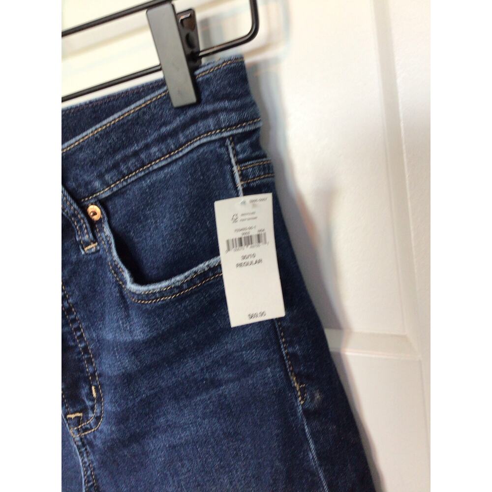 NWT Gap Women's Denim True Skinny High‎ Rise Jeans Dark Wash Blue Size 30/10R - Picture 4 of 11